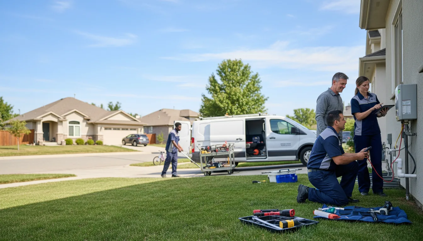 Tankless water heater service in Callery, PA